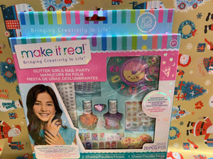 Make It Real Glitter Girls Nail Party