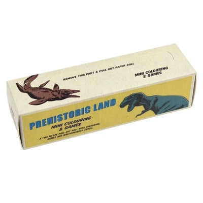 Prehistoric Land Mini Colouring and Games