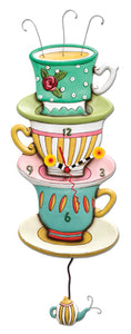 Spot of Tea Pendulum Clock