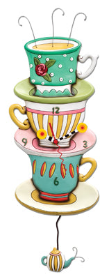 Spot of Tea Pendulum Clock