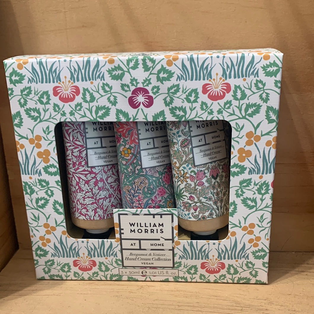 William Morris Set of 3 Handcream