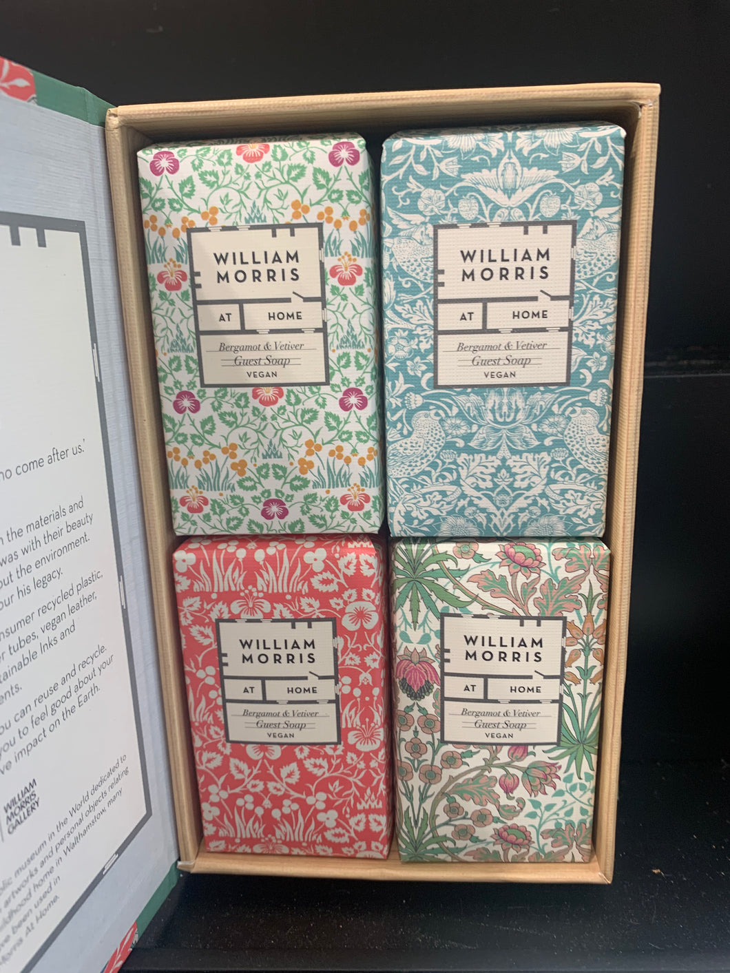 William Morris Guest Soap Set