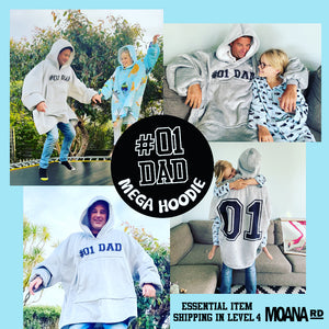 Moana Rd #1 Dad Mega Hoodie